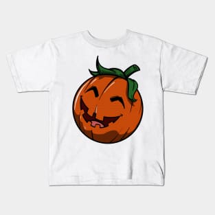 Smiling Pumpkin Kids T-Shirt
